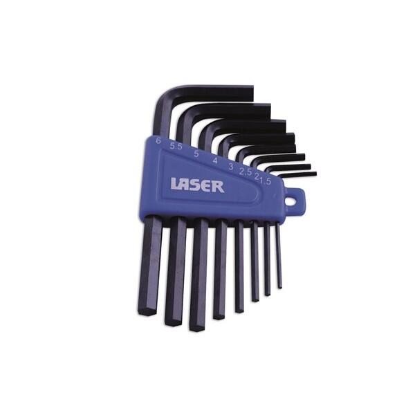 LASER - Hex Key Set - 8 Piece