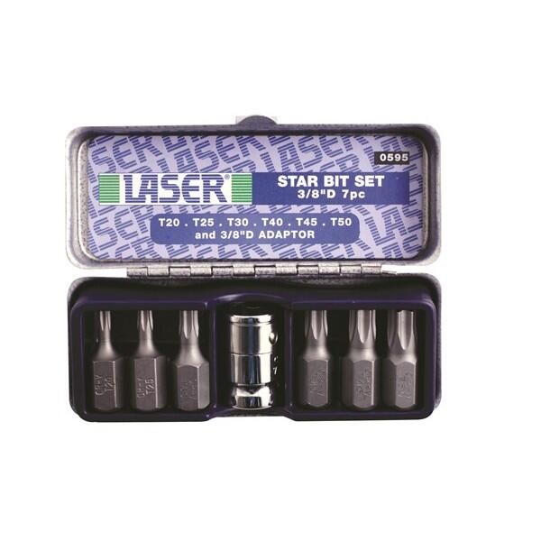 LASER - Star Bit Set - 7 Piece