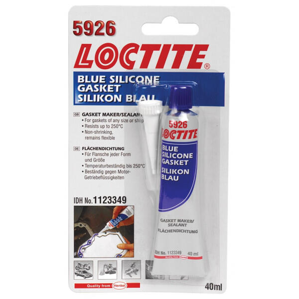 LOCTITE - Loctite SI5926 Silicone Instant Gasket - Blue 40ml Blister Card
