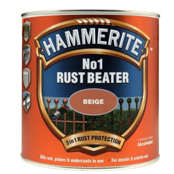 HAMMERITE - Hammerite No.1 Rust Beater Beige - 2.5 Litre