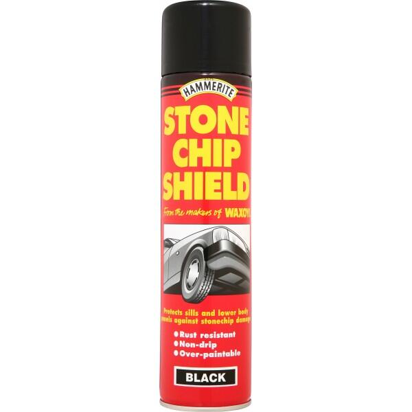 HAMMERITE - Hammerite Stonechip Shield - Black - 600ml