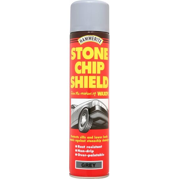 HAMMERITE - Hammerite Stonechip Shield - Grey - 600ml