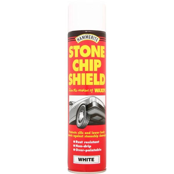 HAMMERITE - Hammerite Stonechip Shield - White - 600ml