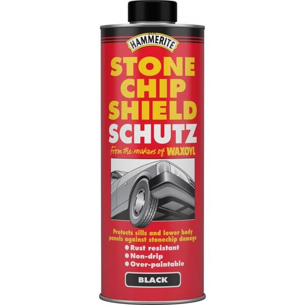 HAMMERITE - Hammerite Stone Chip Shield - Black - 1 Litre