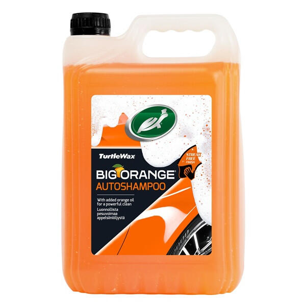 TURTLE WAX - Big Orange Car Shampoo - 5 Litre