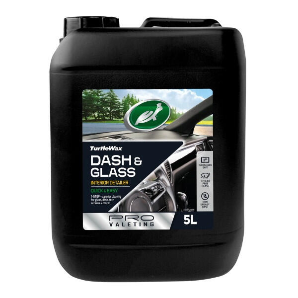 TURTLE WAX - Turtle Wax Dash & Glass Interior Detailer 5Ltr