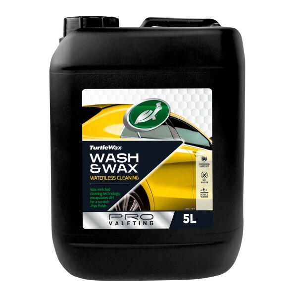 TURTLE WAX - Turtle Wax Waterless Wash and Wax 5LTR
