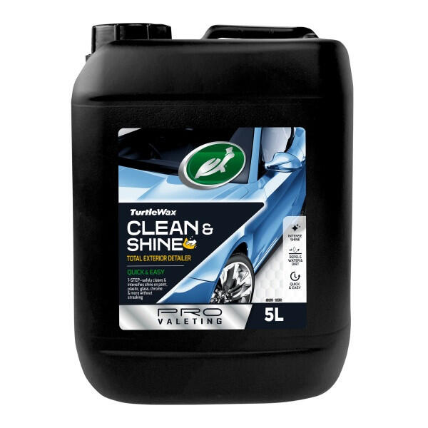 TURTLE WAX - Turtle Wax Clean and Shine Total Exterior Detailer 5LTR