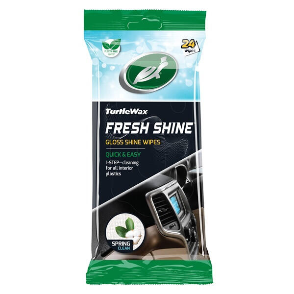 TURTLE WAX - Fresh Shine Gloss Wipes