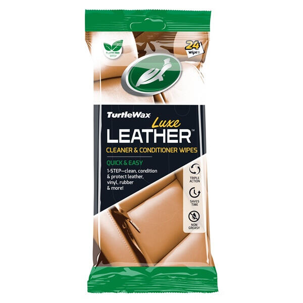 TURTLE WAX - Luxe Leather Wipes