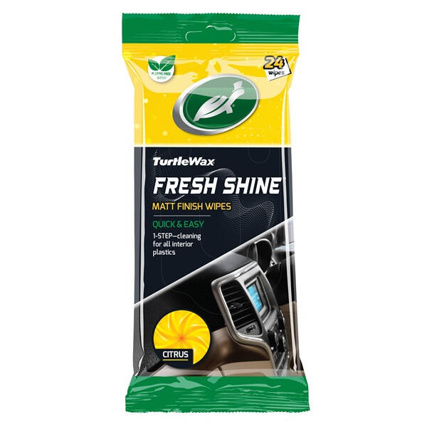 TURTLE WAX - Fresh Shine Matt Wipes