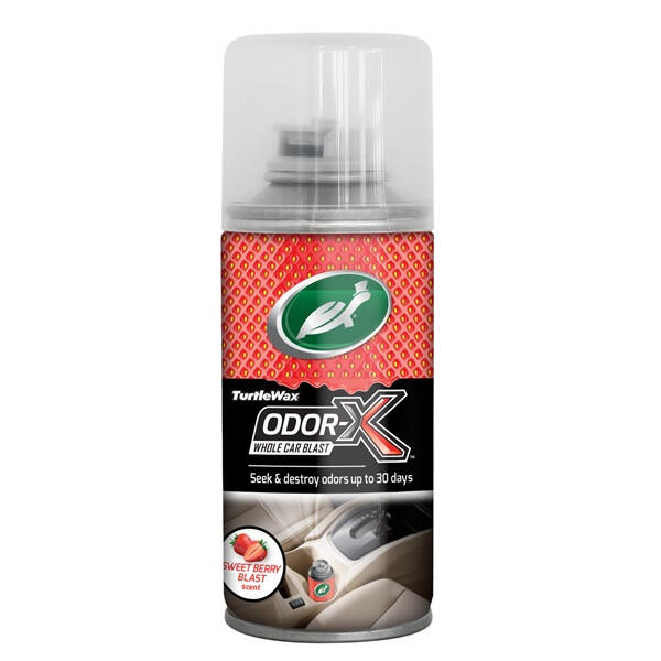 TURTLE WAX - Odor-X Whole Car Blast Berry Blast - 100ml