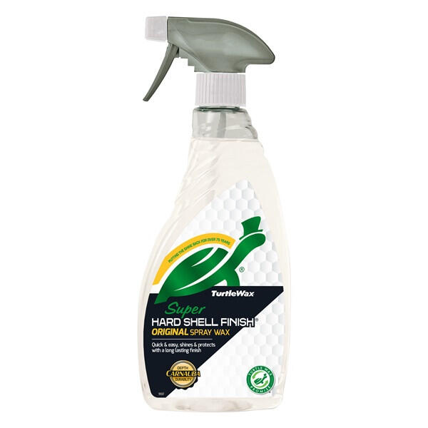 TURTLE WAX - Super Hard Shell Finish Original Spray Wax - 500ml