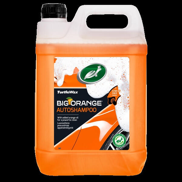 TURTLE WAX - Turtle Wax Big Orange Shampoo 5L