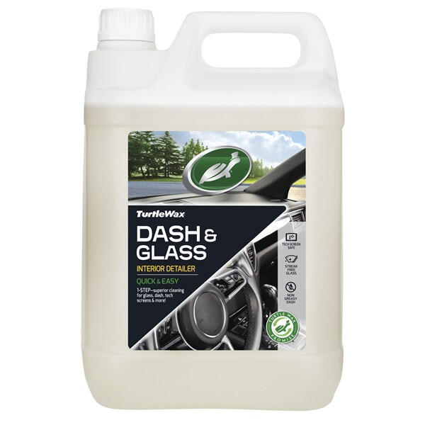 TURTLE WAX - Turtle Wax Dash & Glass Interior detailer 5L