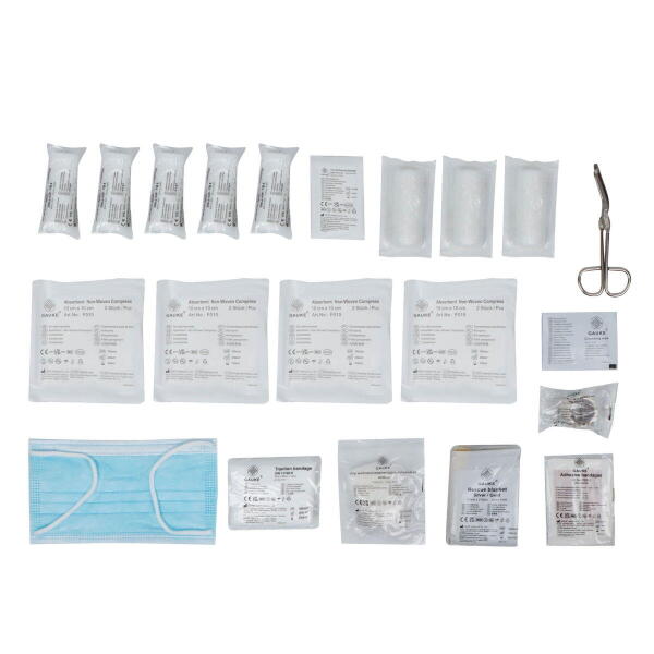 FIRST AID KIT IN SOFT BAG DIN13164