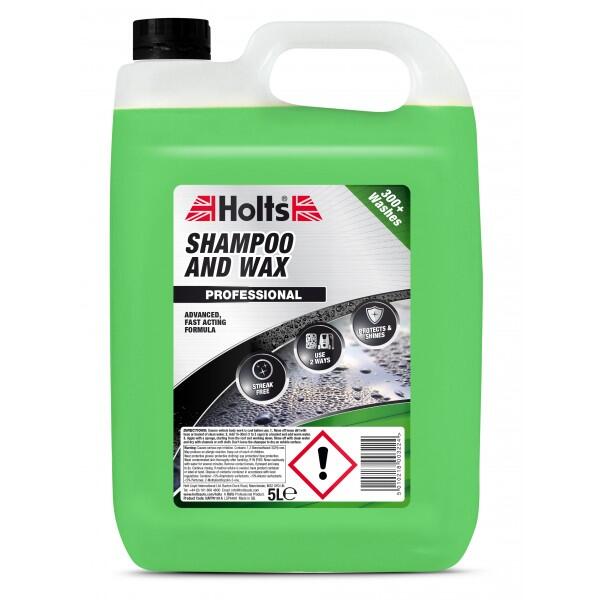 HOLTS - Shampoo & Wax - 5 Litre