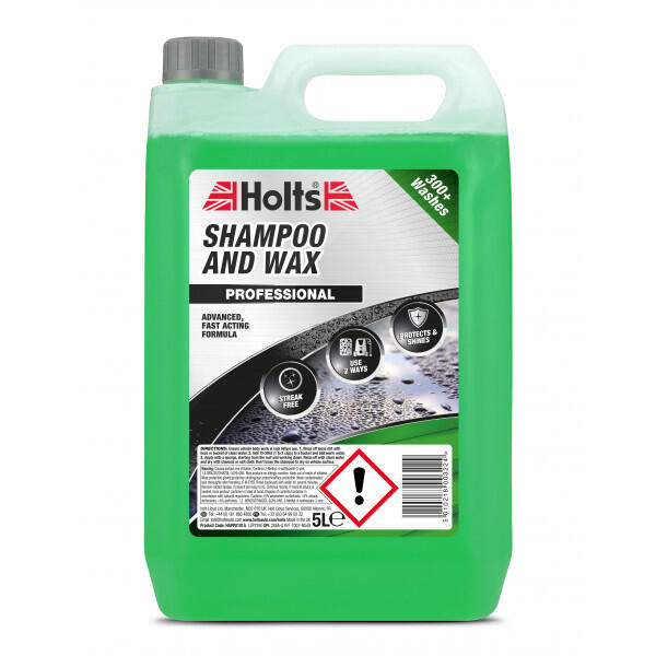 HOLTS - Shampoo & Wax - 5 Litre