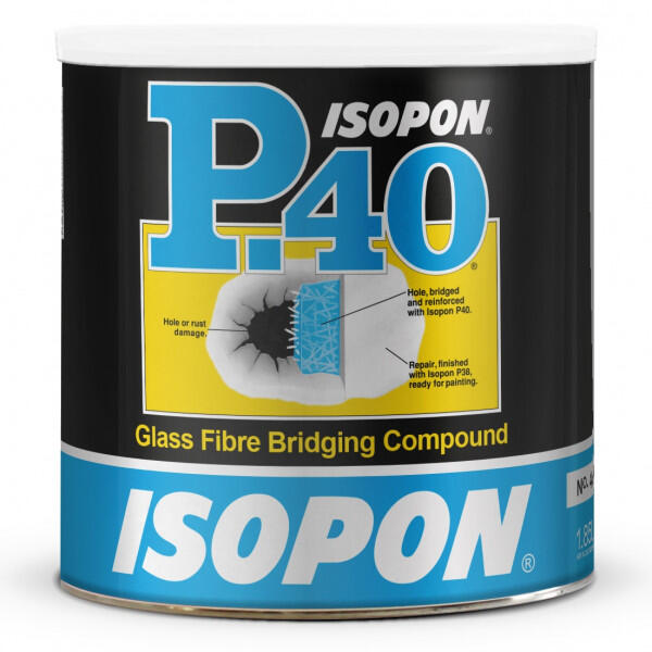 ISOPON - Isopon P40 Glass Fibre - 1.85 Litre