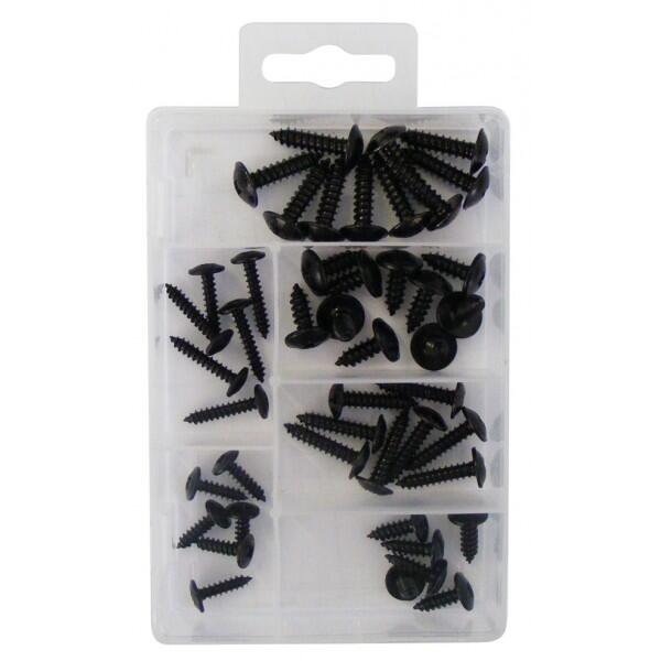 wot-nots - Countersunk Self Tapping Screws - Pozi Head - Various - Pack of 60