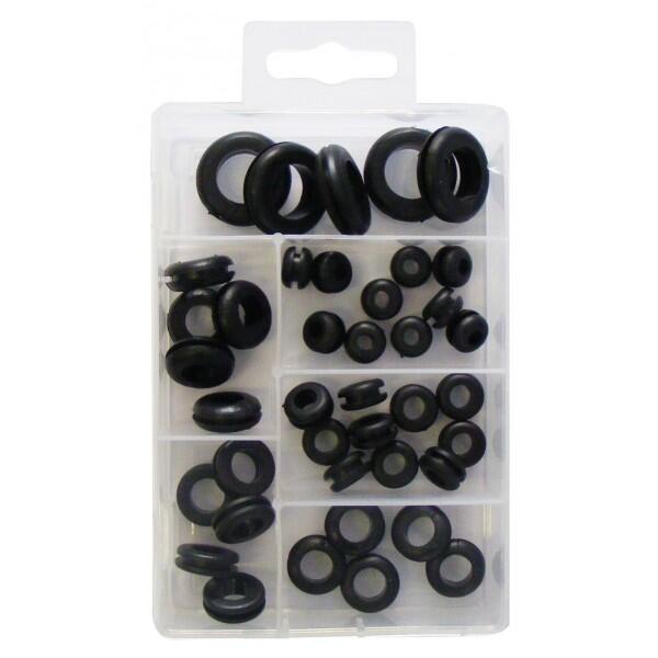wot-nots - Grommets - Wiring - Assorted - Pack Of 40