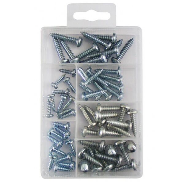 wot-nots - Self Tapping Screw - Assorted - Pack of 60