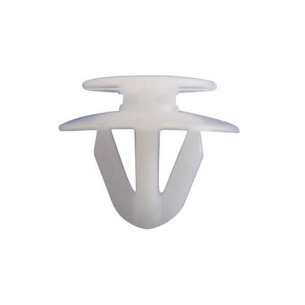 wot-nots - Door Trim Pad Clip - White - Ford - Pack Of 4