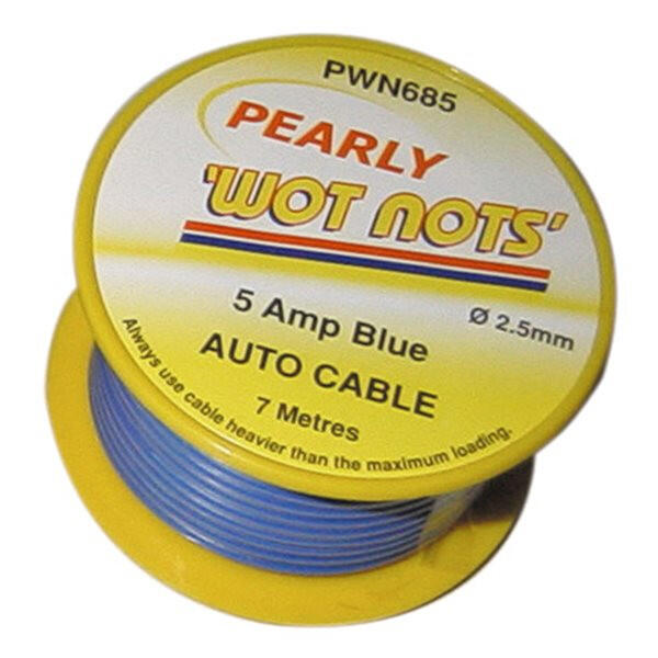 wot-nots - 1 Core Cable - Blue - 7m - 5A