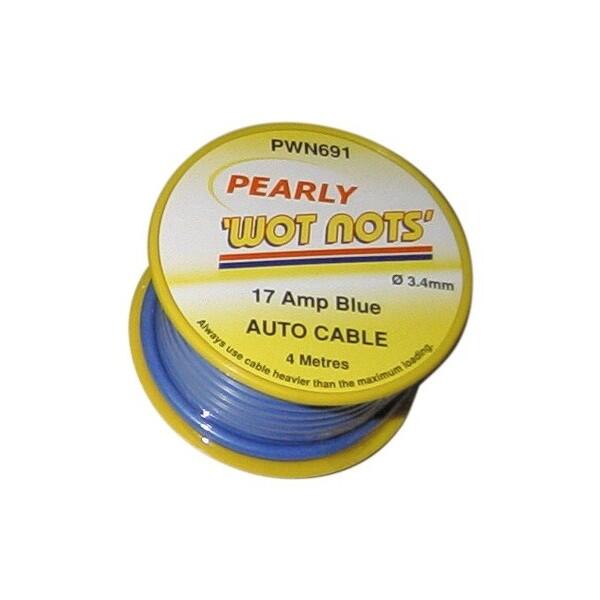 wot-nots - 1 Core Cable - Blue - 4m - 17A