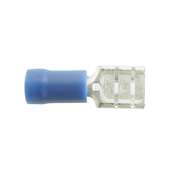 wot-nots - Wiring Connectors - Blue - Slide-On 250 - 6.3mm - Pack of 25