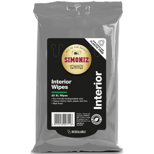 SIMONIZ - Interior Wipes XL - Pack Of 20