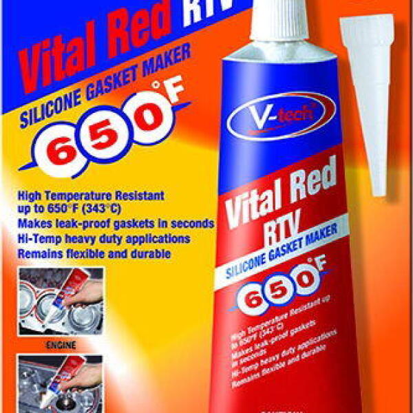 VITAL RED RTV GASKET MAKERS - 85GM