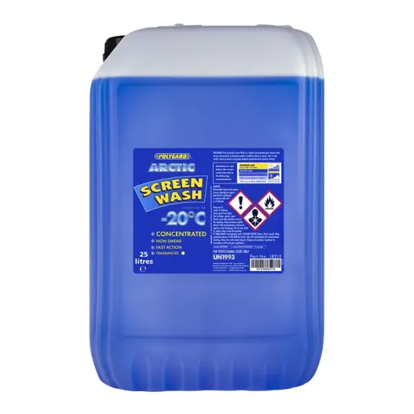 25L Polygard Screenwash Concentrate -20°C